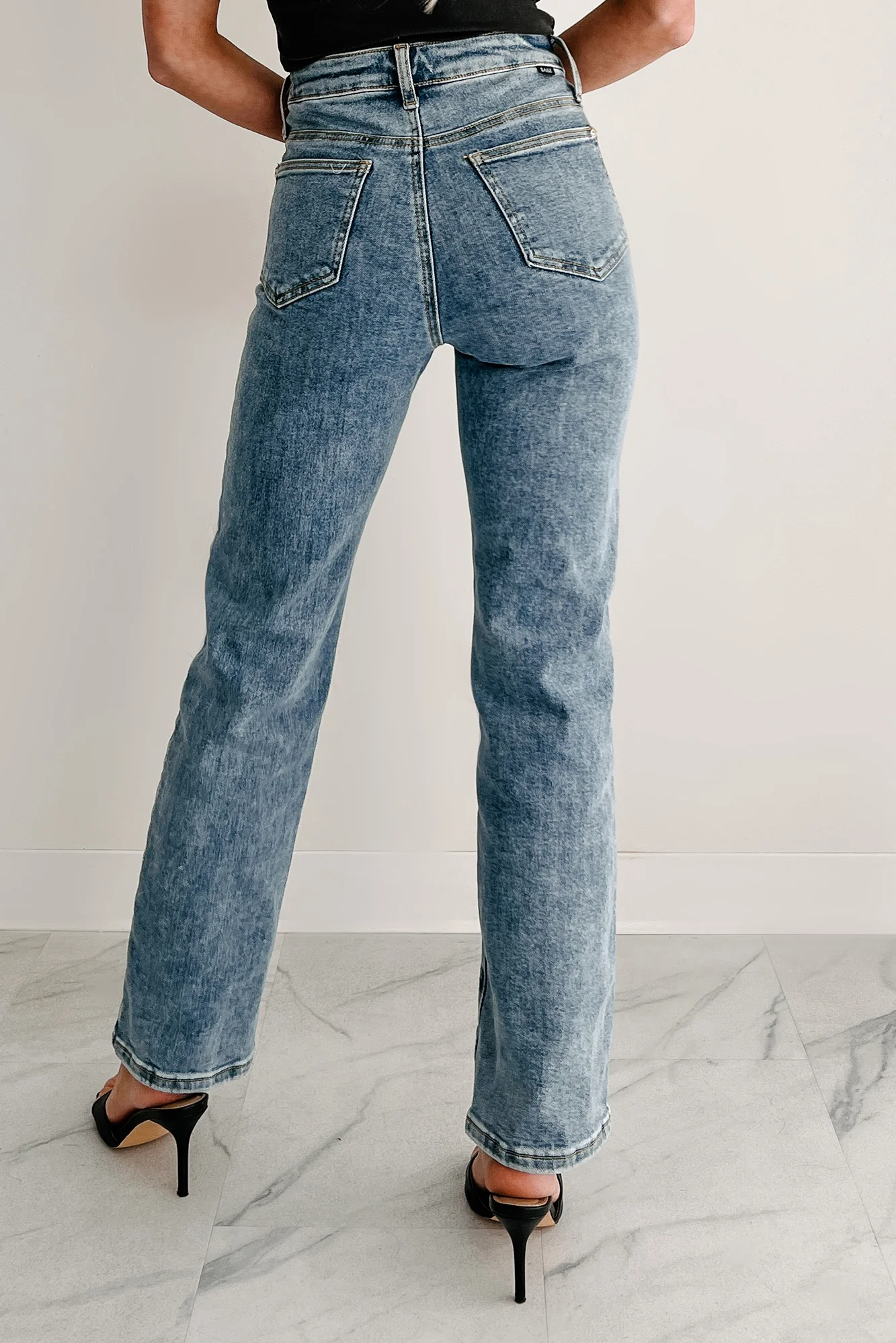 Ada High Rise Saige Dad Jeans (Medium) - Image 4