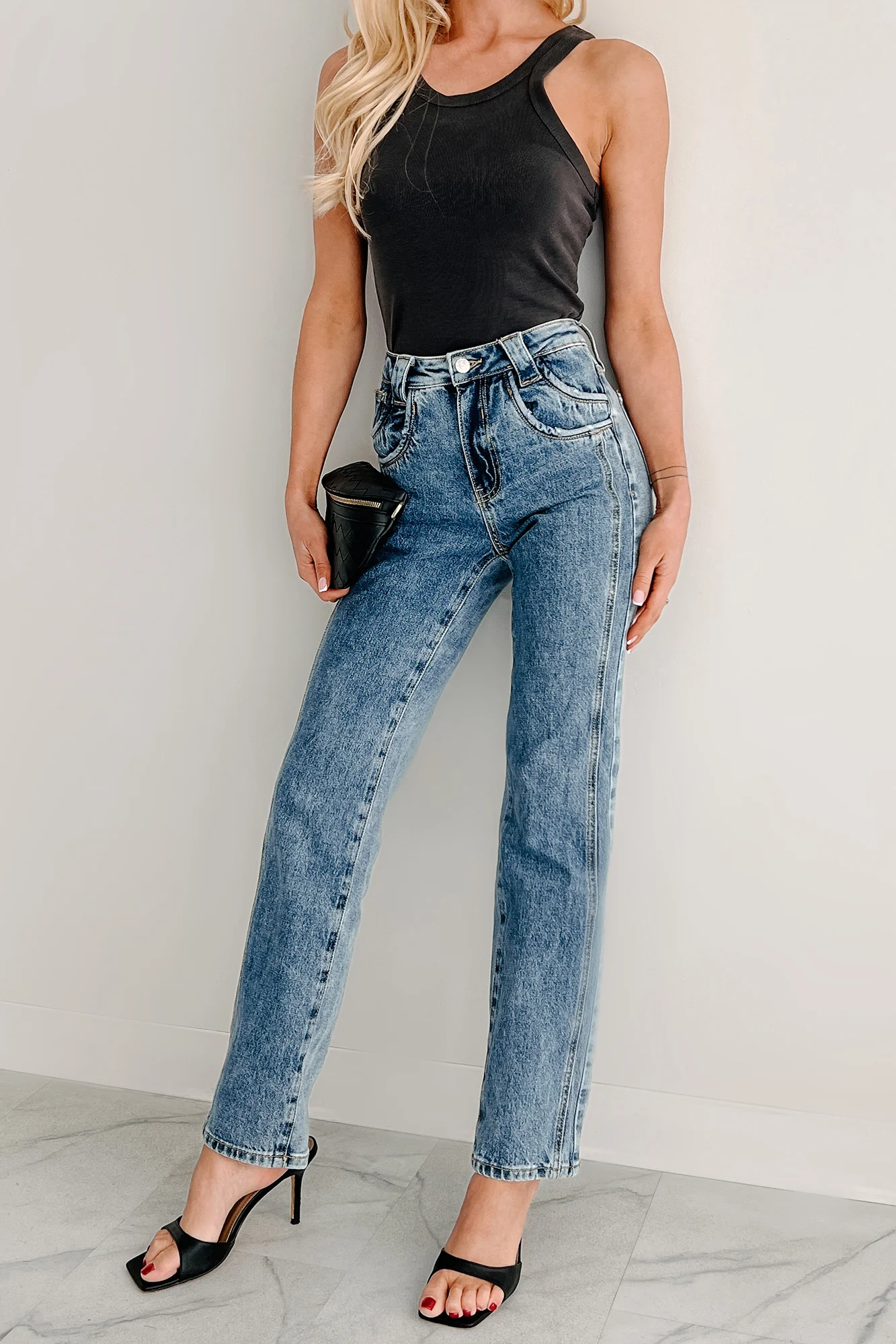 Ada High Rise Saige Dad Jeans (Medium) - Image 6