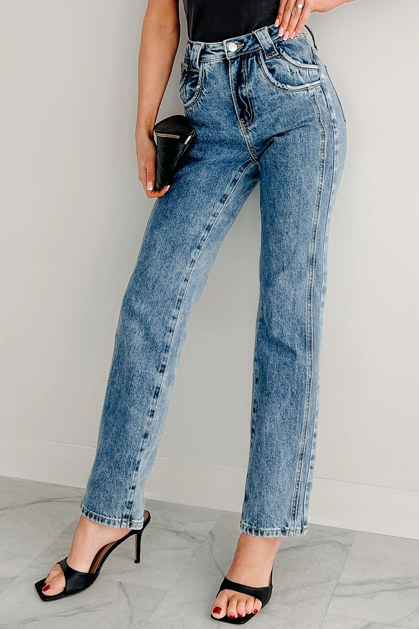 Ada High Rise Saige Dad Jeans (Medium) - Image 7