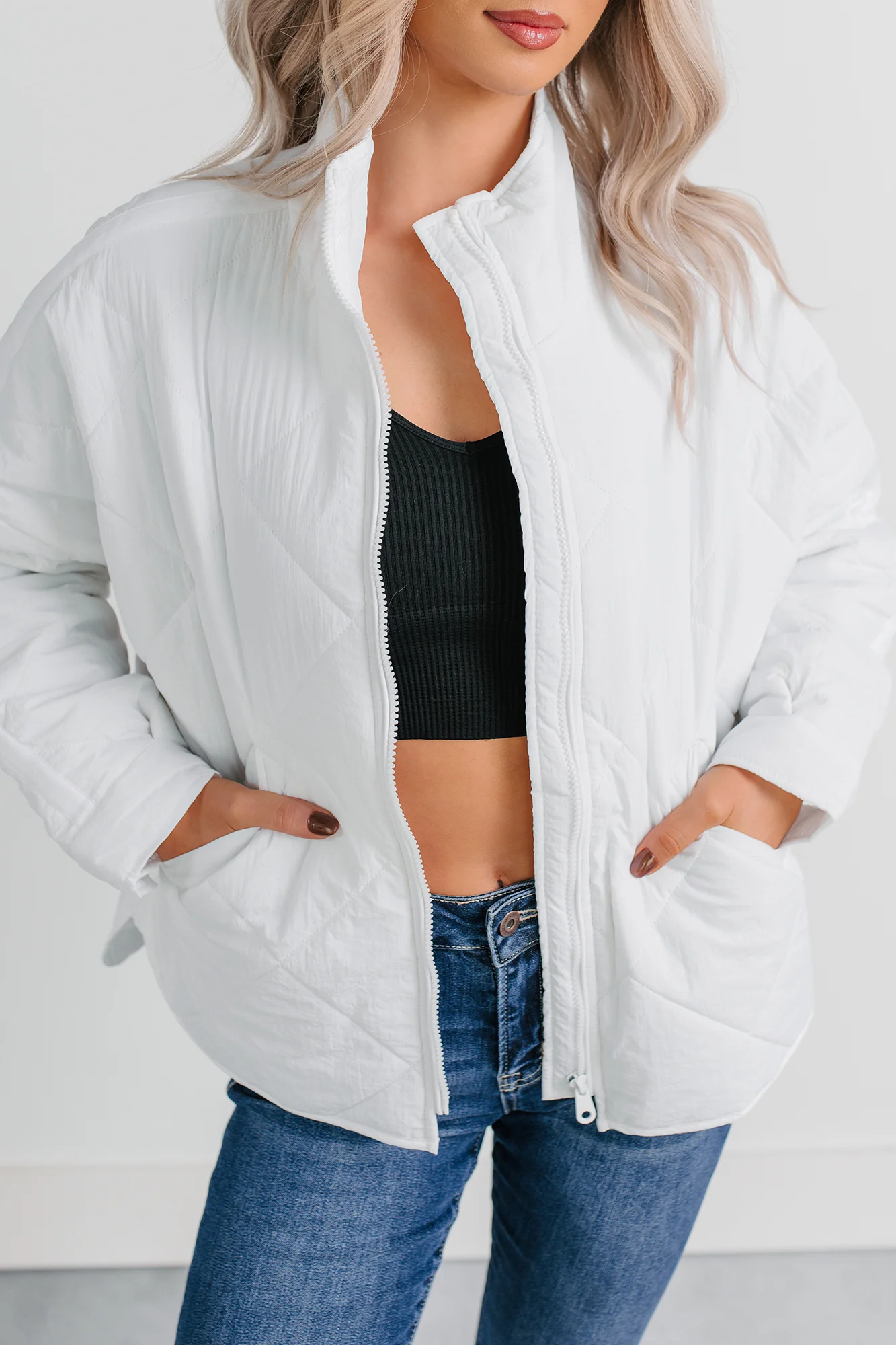 Autumn Memories Quilted Jacket (White) - Image 8