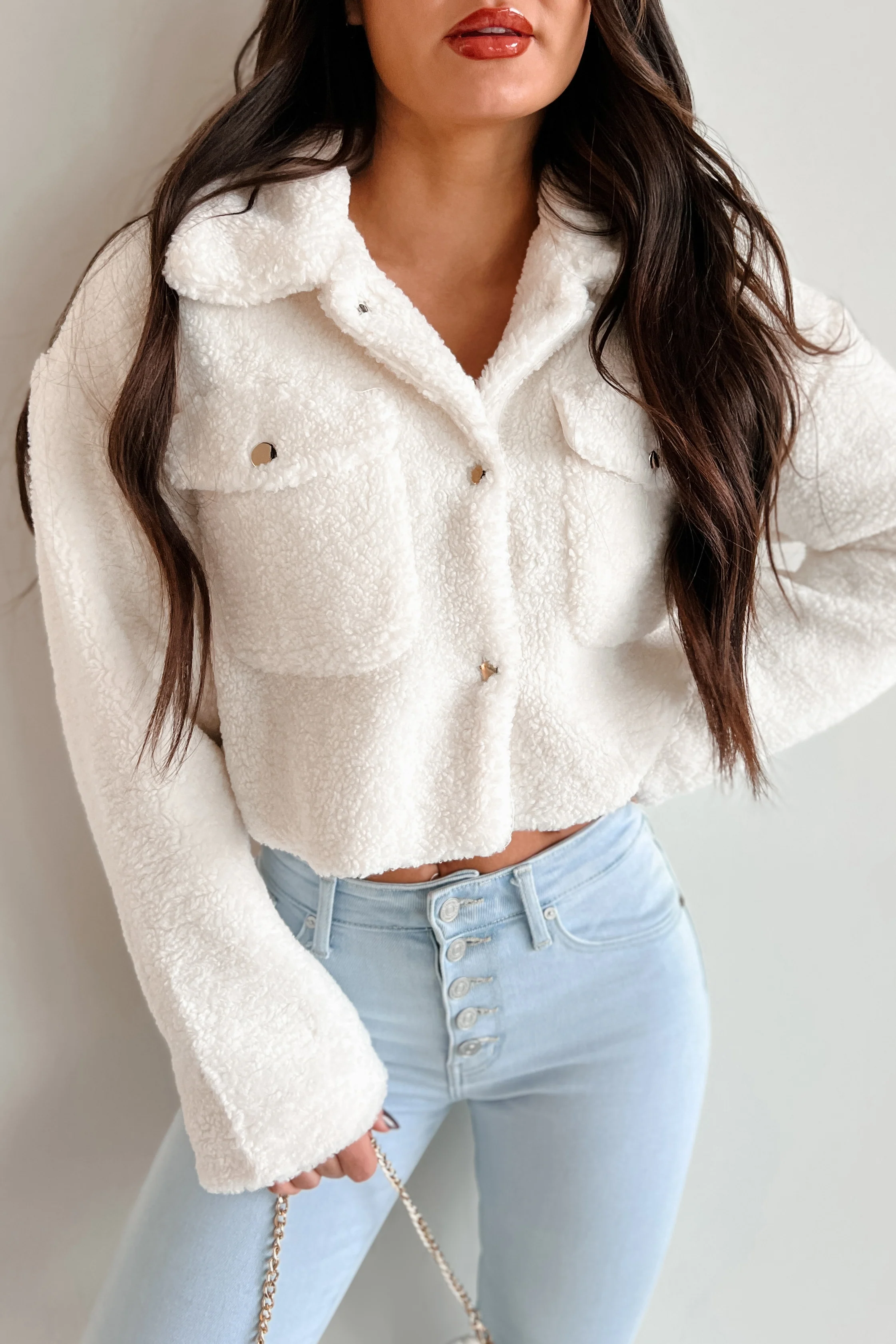 Be Seeing You Soon Teddy Jacket (Ivory) - Image 14