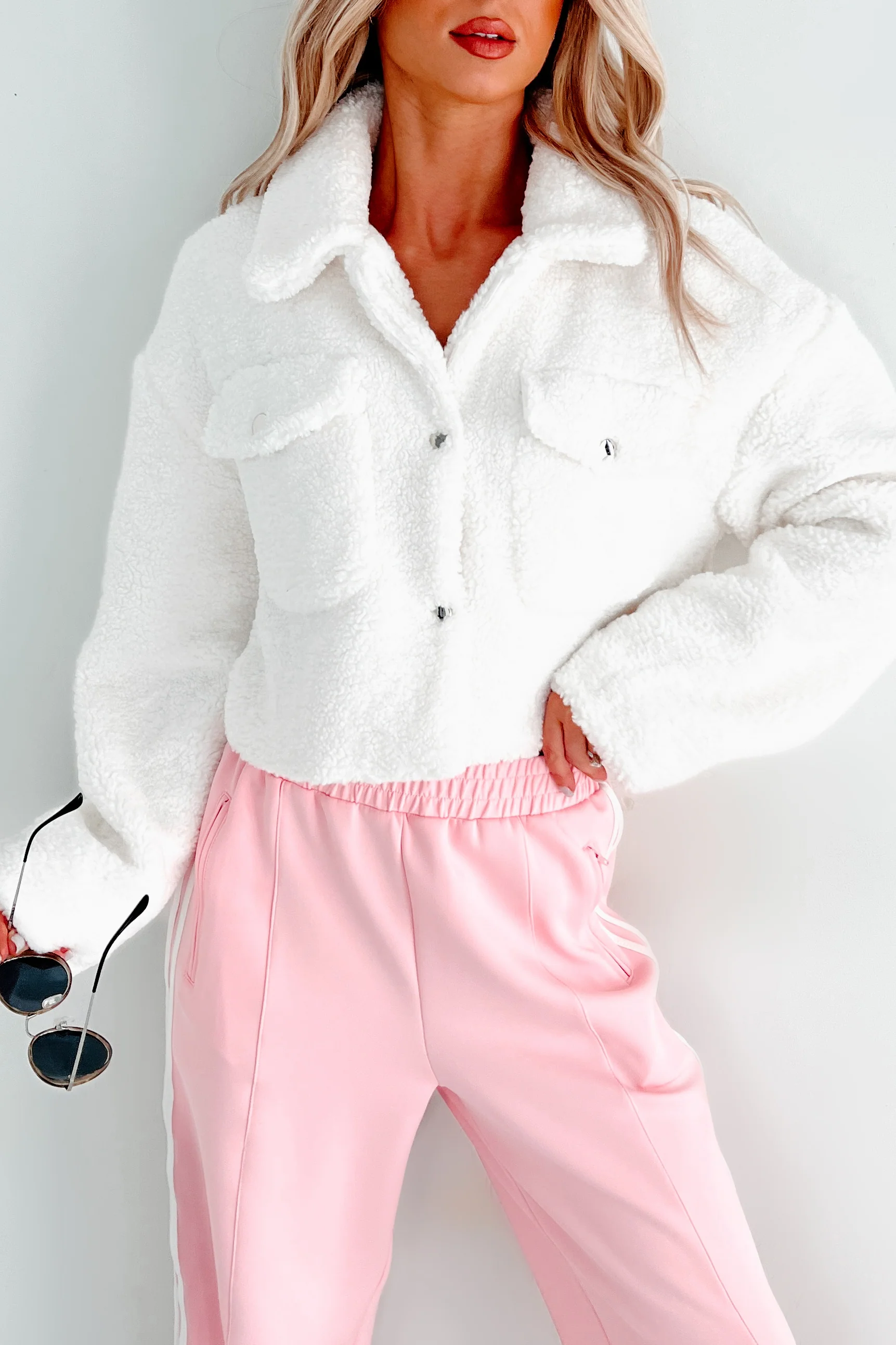 Be Seeing You Soon Teddy Jacket (Ivory) - Image 3