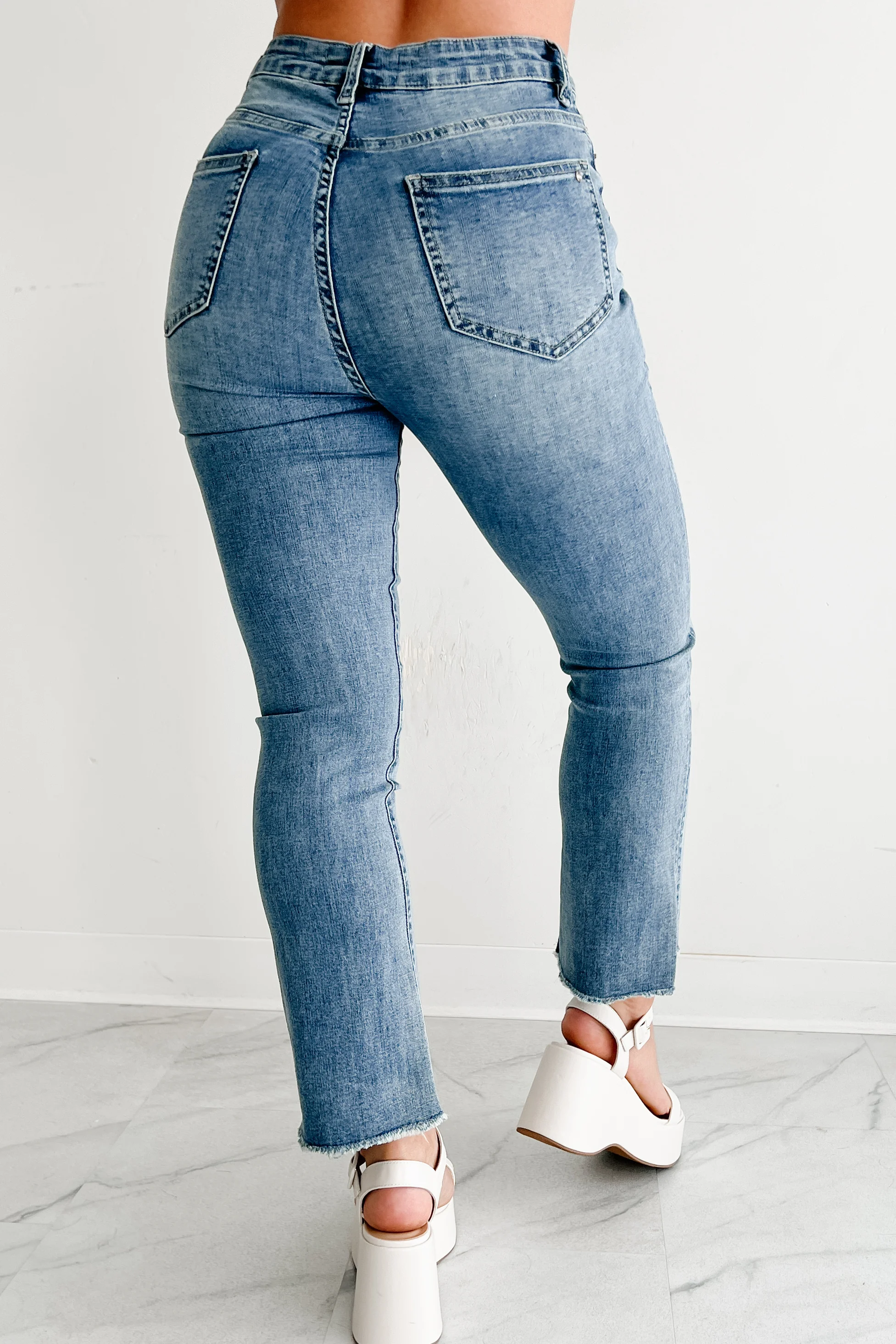 Benedict Bootcut Mica Denim Jeans (Medium) - Image 4