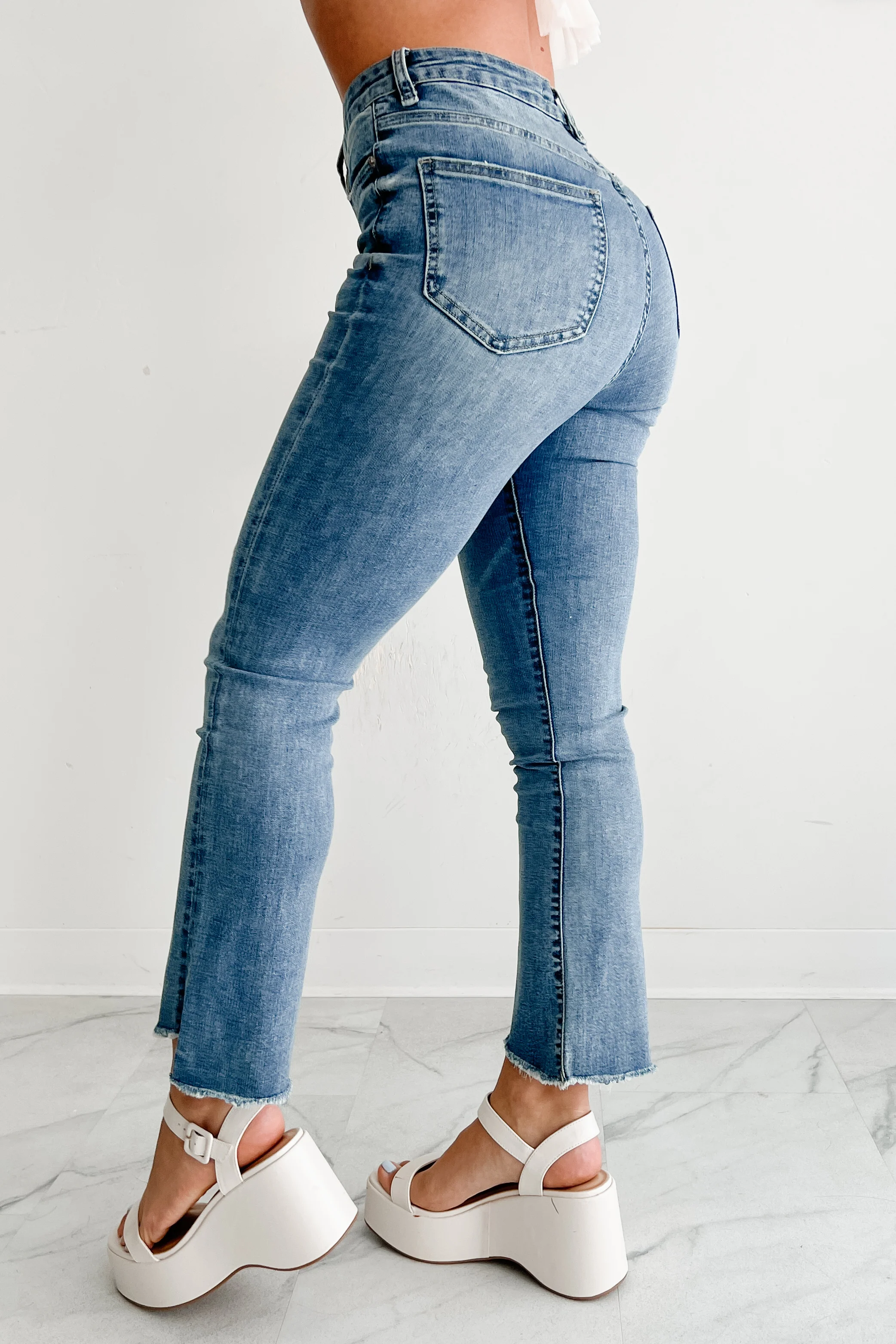 Benedict Bootcut Mica Denim Jeans (Medium) - Image 5