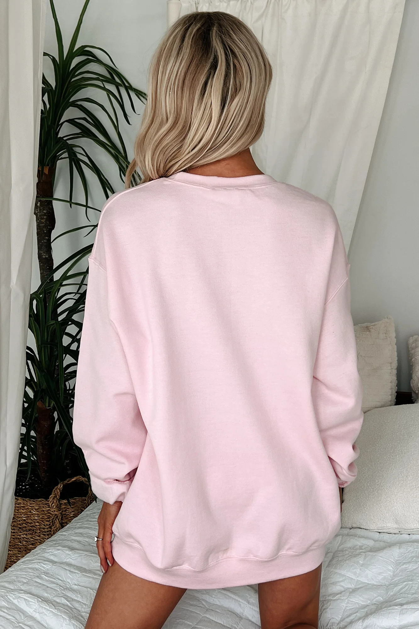 "Beverly Hills Rodeo Club" Graphic Crewneck (Light Pink) - Image 5