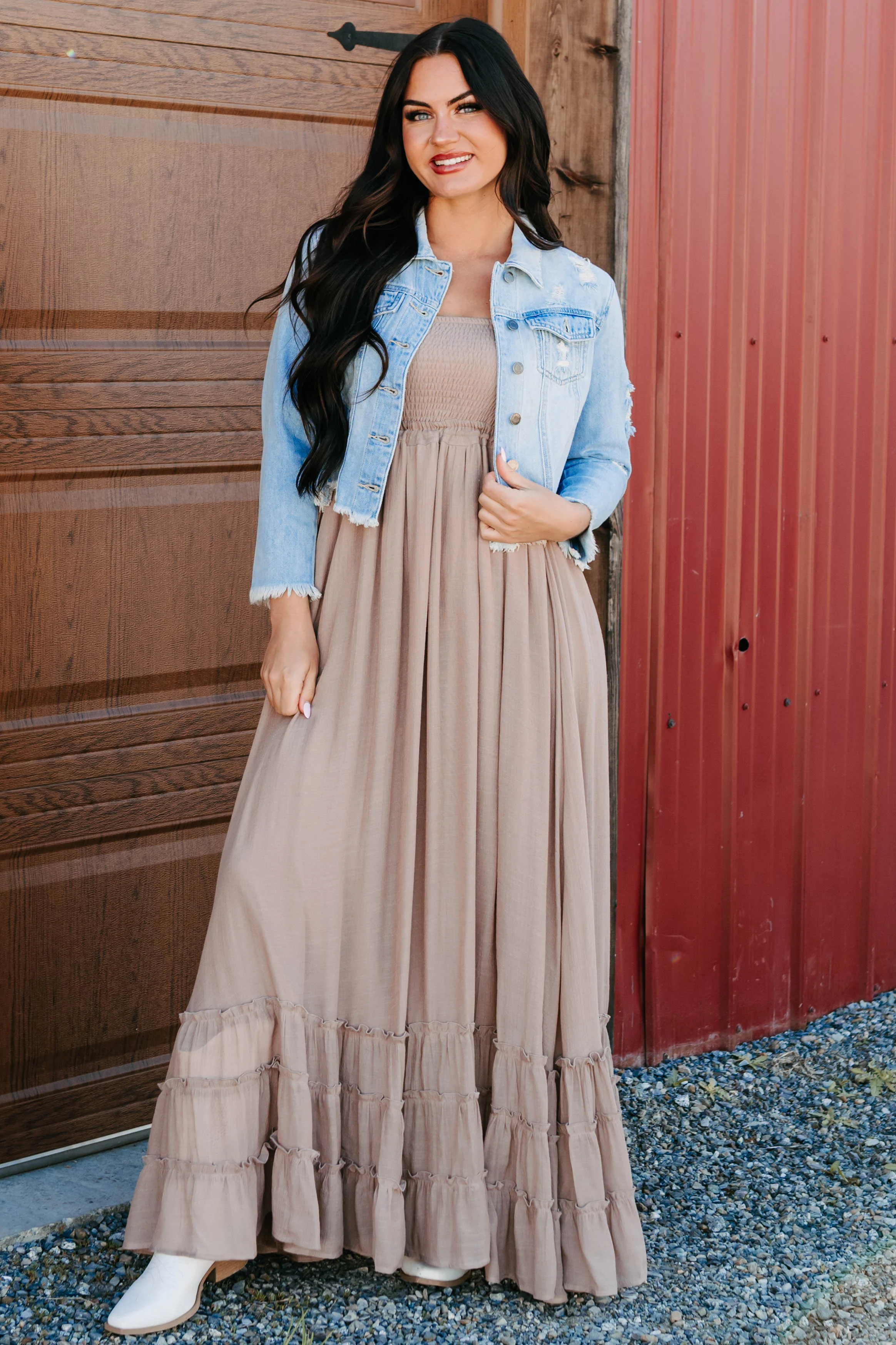 Bold By Nature Cello Distressed Denim Jacket (Light) - Image 3