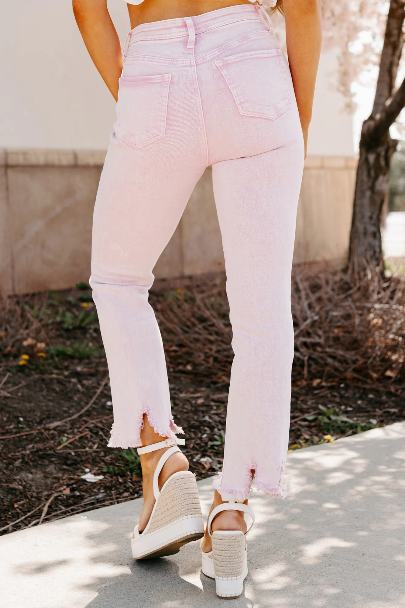 Brad Tummy Control Kick Flare Saige Jeans (Orchid) - Image 4