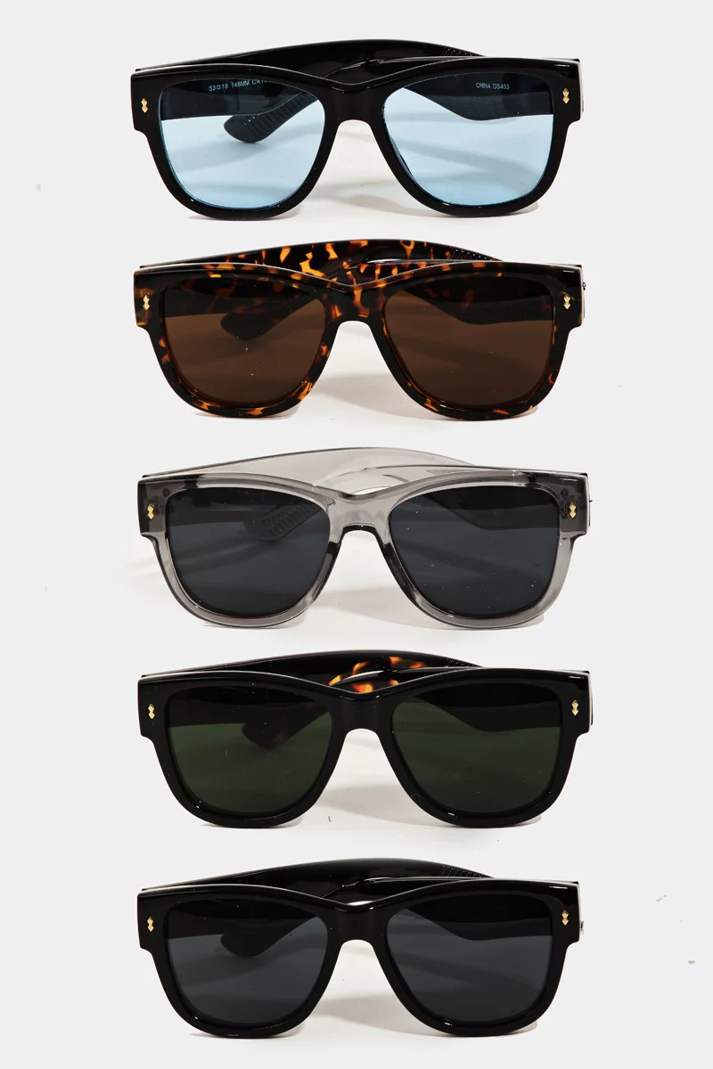 City Sleek Square Frame Sunglasses (Multiple Color Options) - Image 5