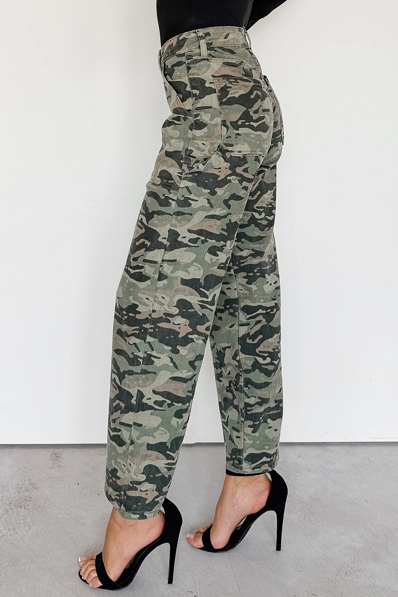 Copernicus Camo Print Straight Leg Carpenter Jeans (Camo) - Image 6