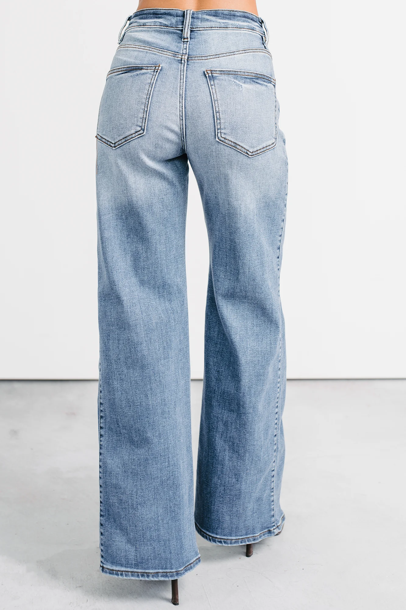 Diane Wide Leg Phoenix Textile Jeans (Light Wash) - Image 6