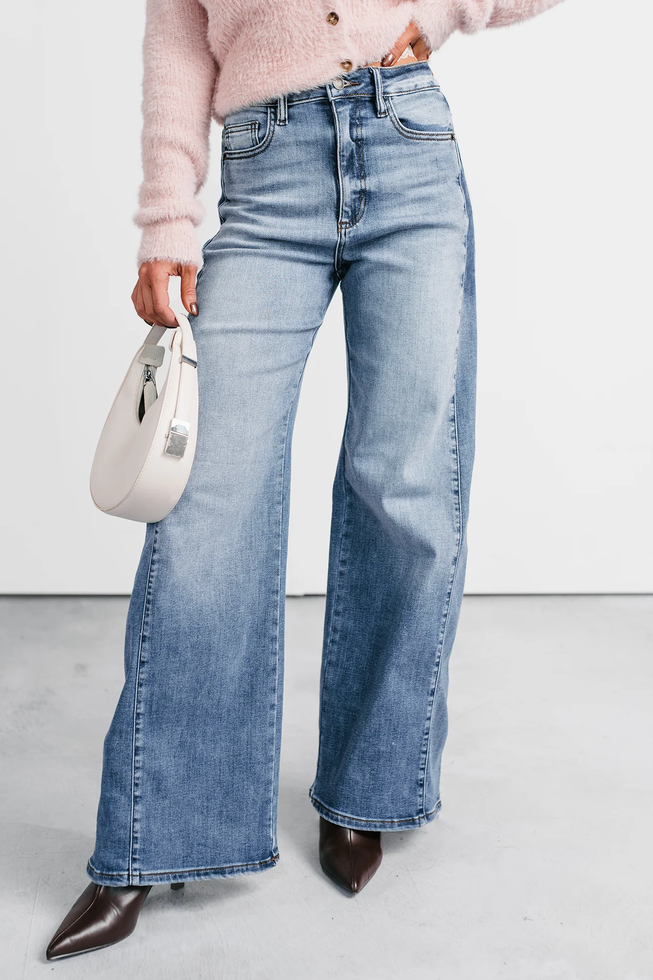 Diane Wide Leg Phoenix Textile Jeans (Light Wash) - Image 7