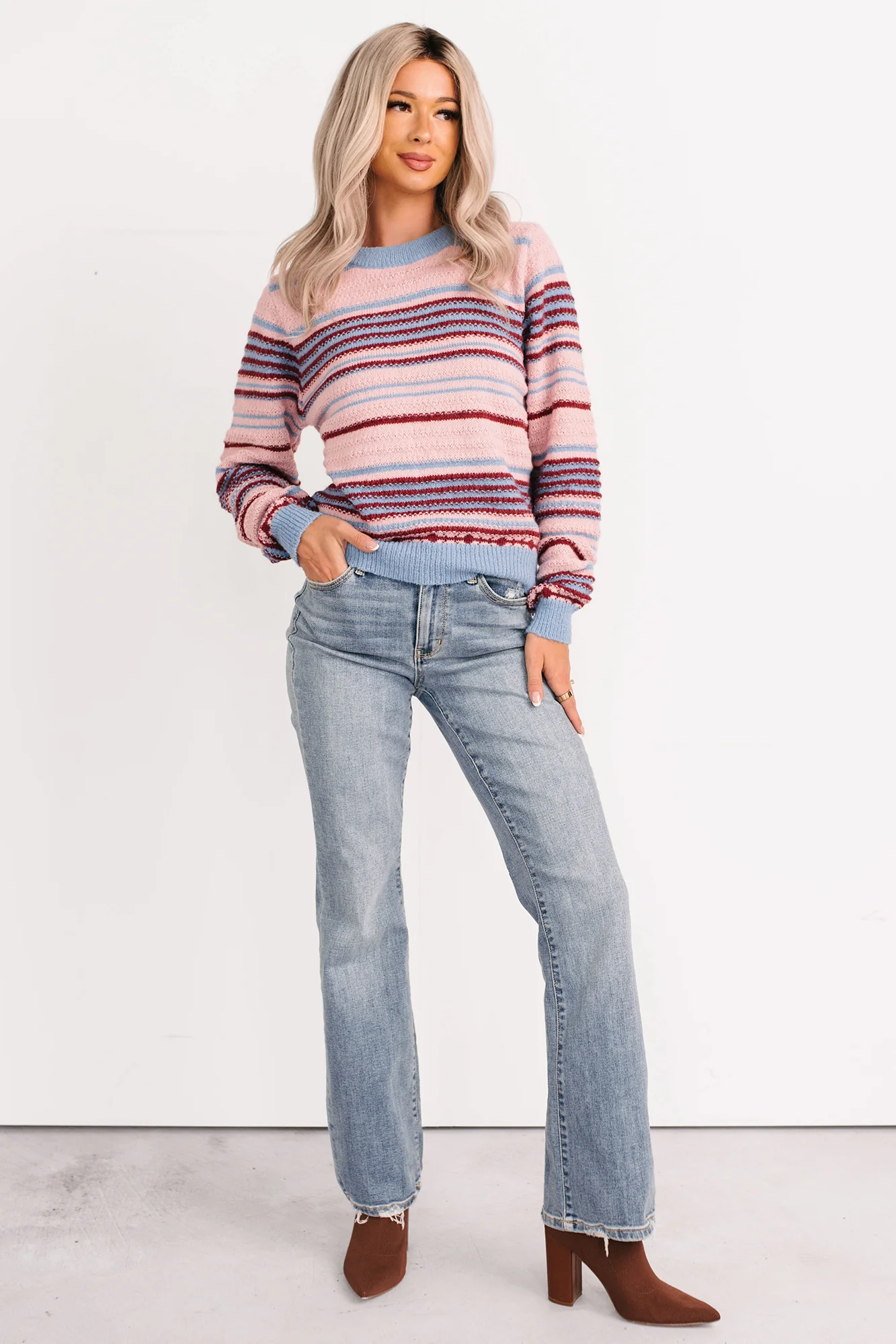 Elara Mid Rise Bootcut Judy Blue Jeans (Medium) - Image 12