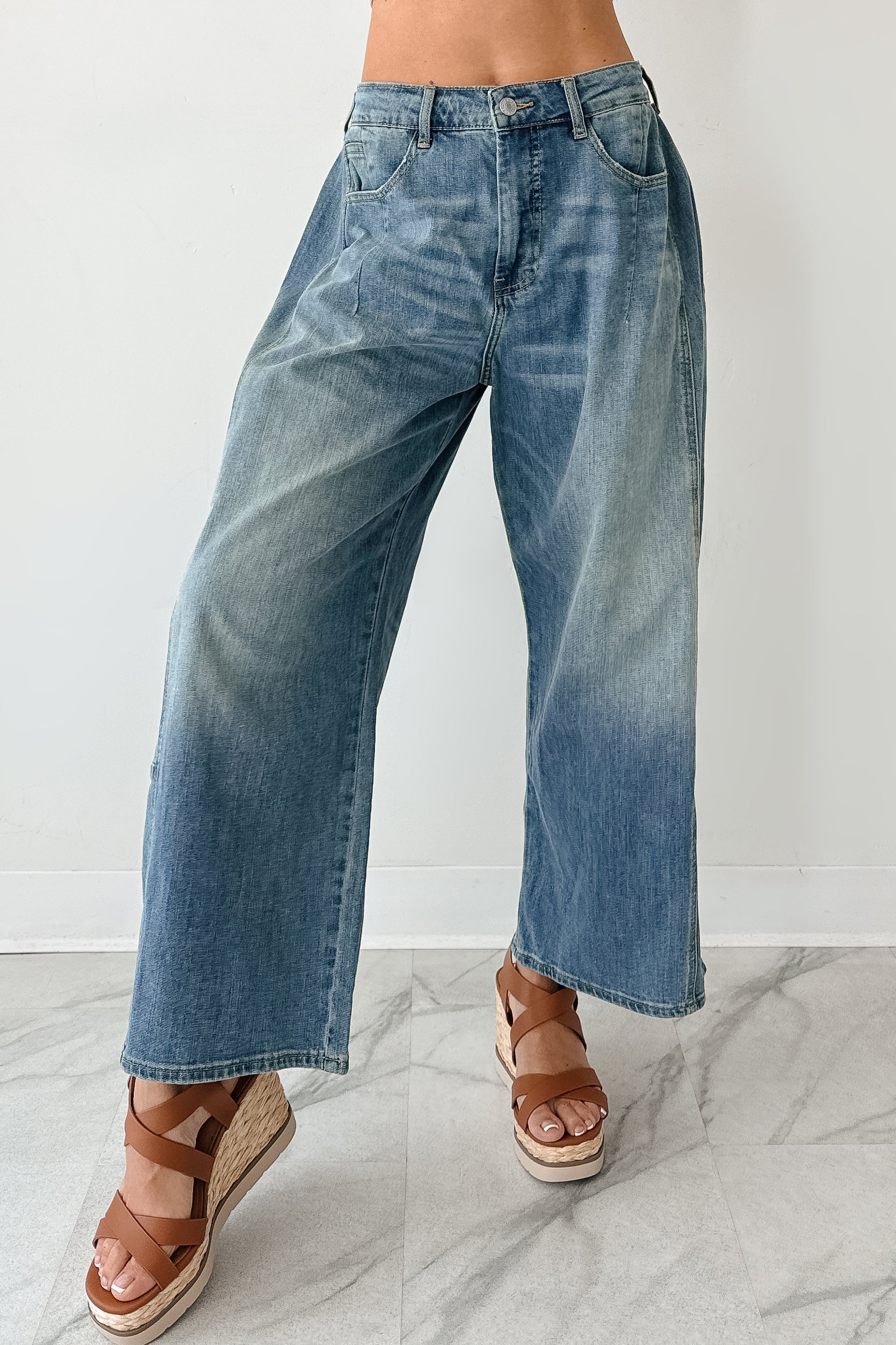 Frank High Rise Signature 8 Barrel Jeans (Medium) - Image 14