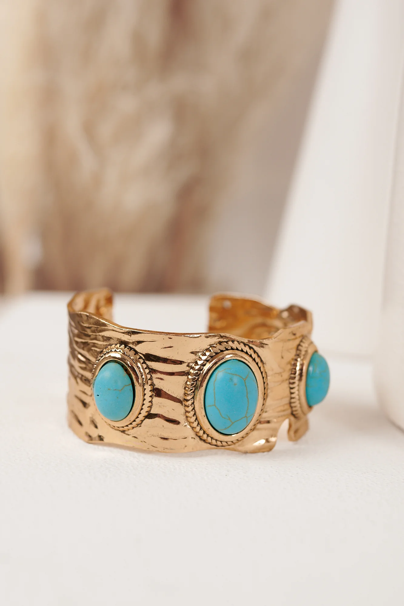 Golden Hour Rodeo Cuff Bracelet (Gold)