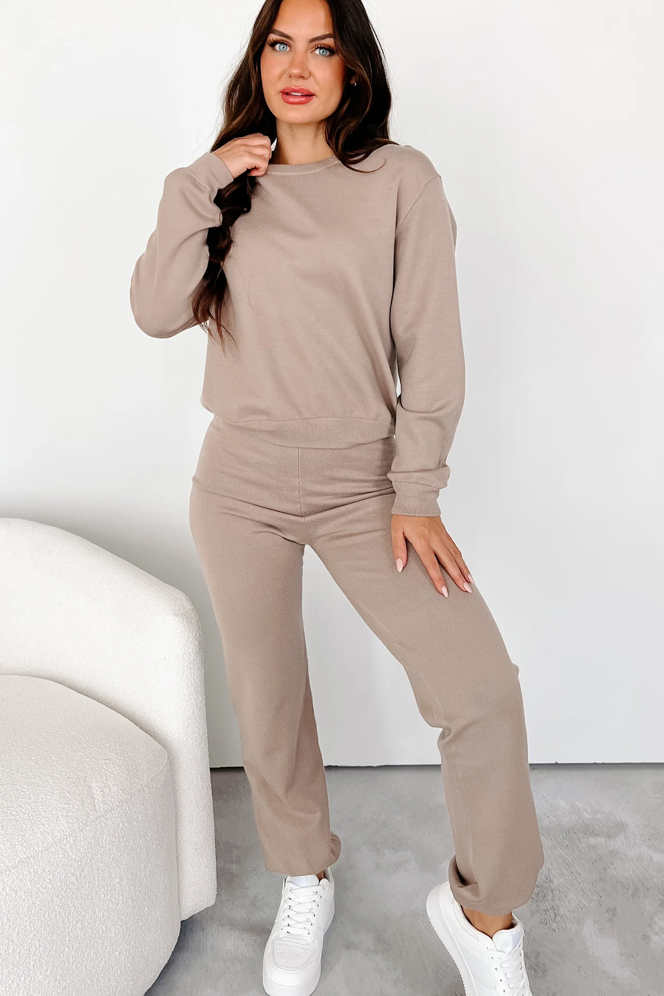Honoring The Ordinary Crewneck Sweater (Coca Mocha) - Image 6