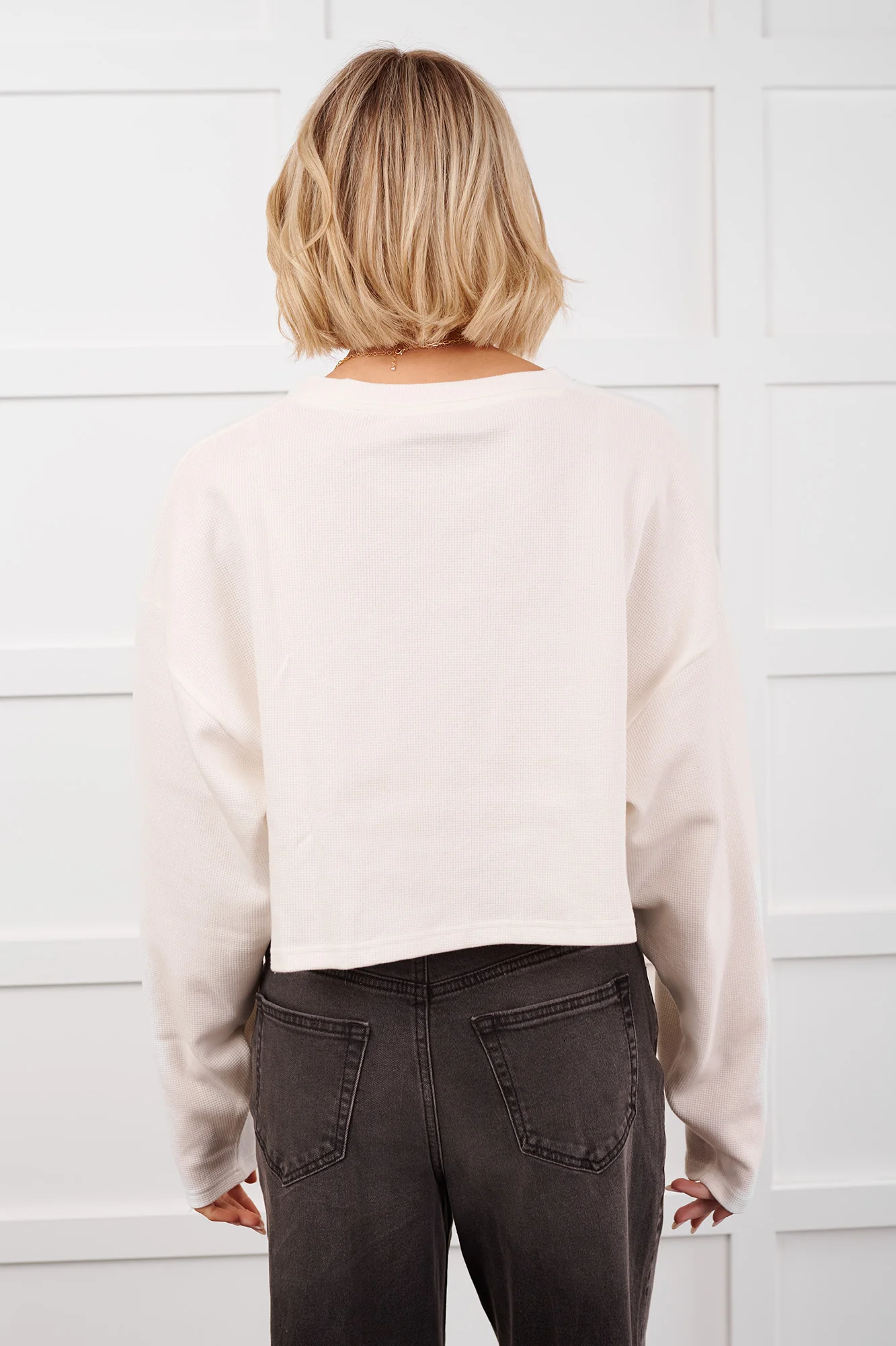 "Hot Speed Champion" Thermal Graphic Top (Ivory) - Image 10