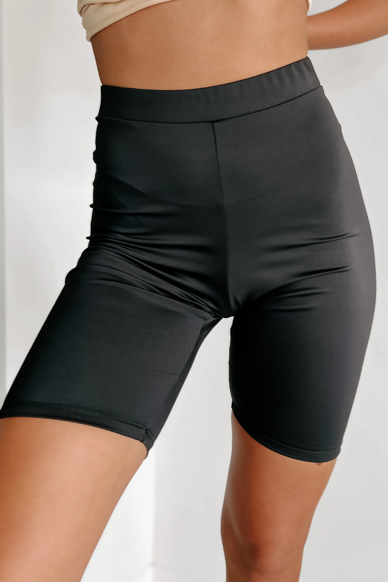 Hustle For The Muscle High Waist Biker Shorts (Black) - Image 16
