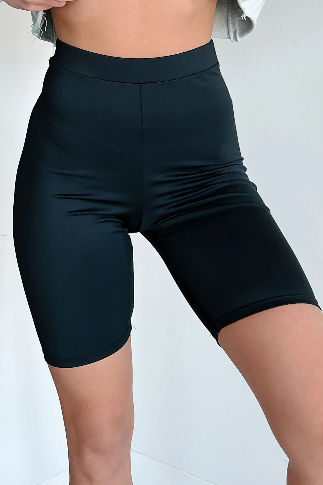 Hustle For The Muscle High Waist Biker Shorts (Black) - Image 20
