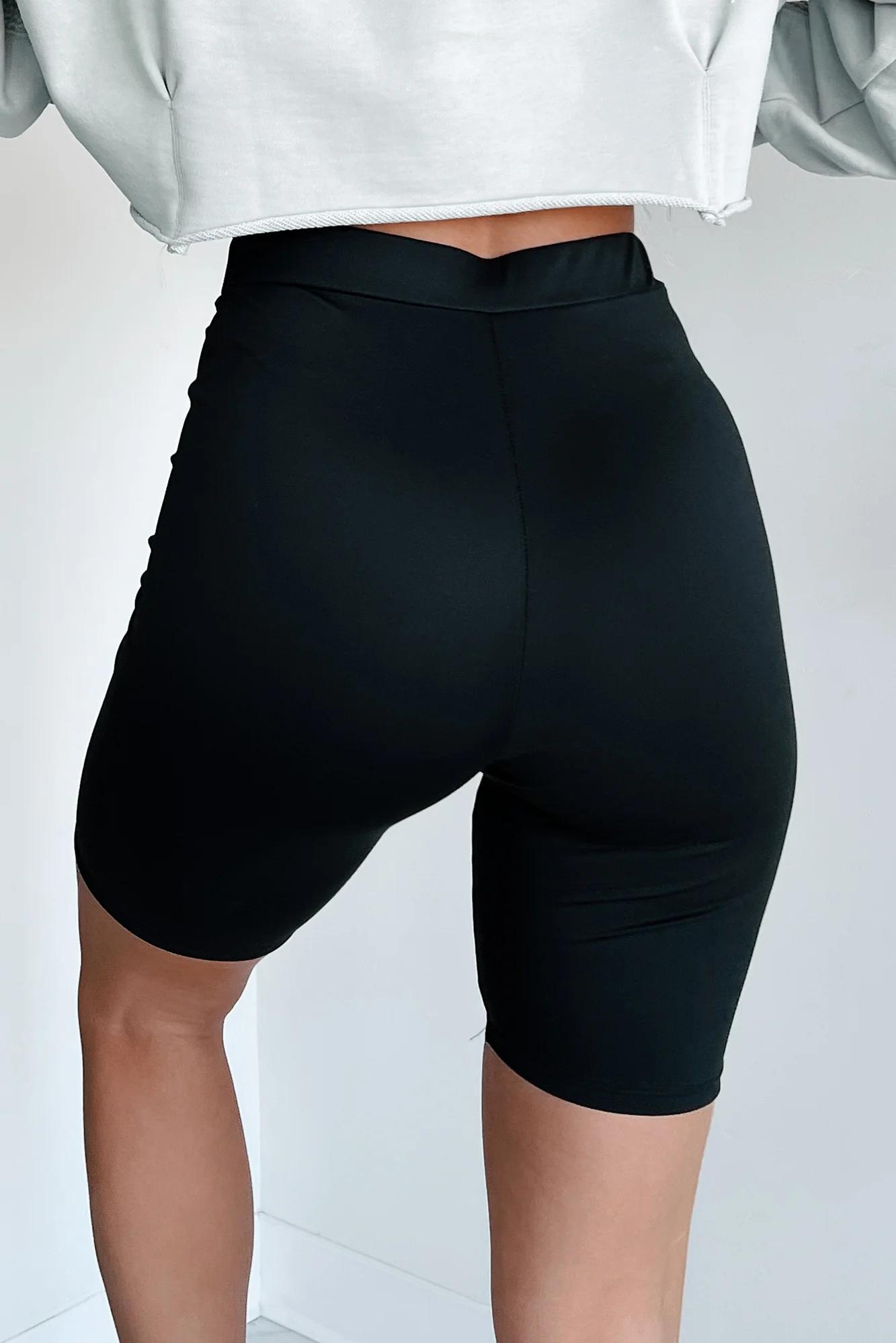 Hustle For The Muscle High Waist Biker Shorts (Black) - Image 22