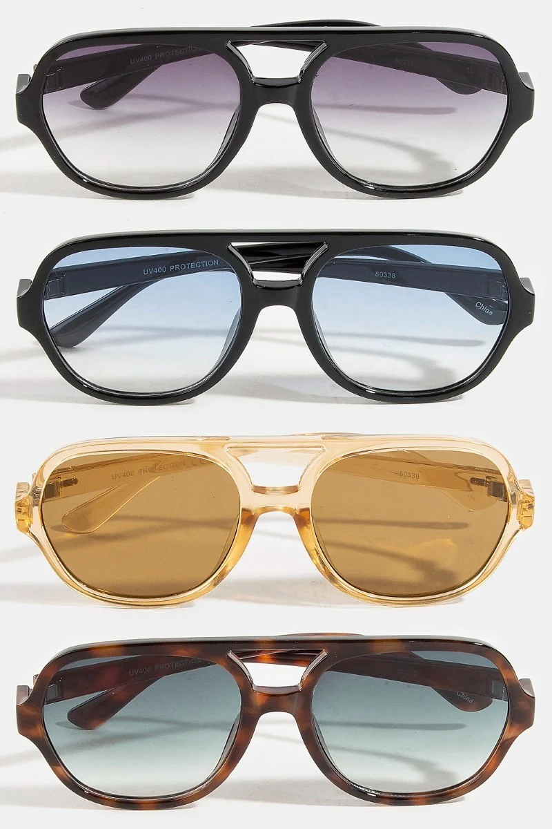 Leading Looks Aviator Sunglasses (Multiple Color Options) - Image 7
