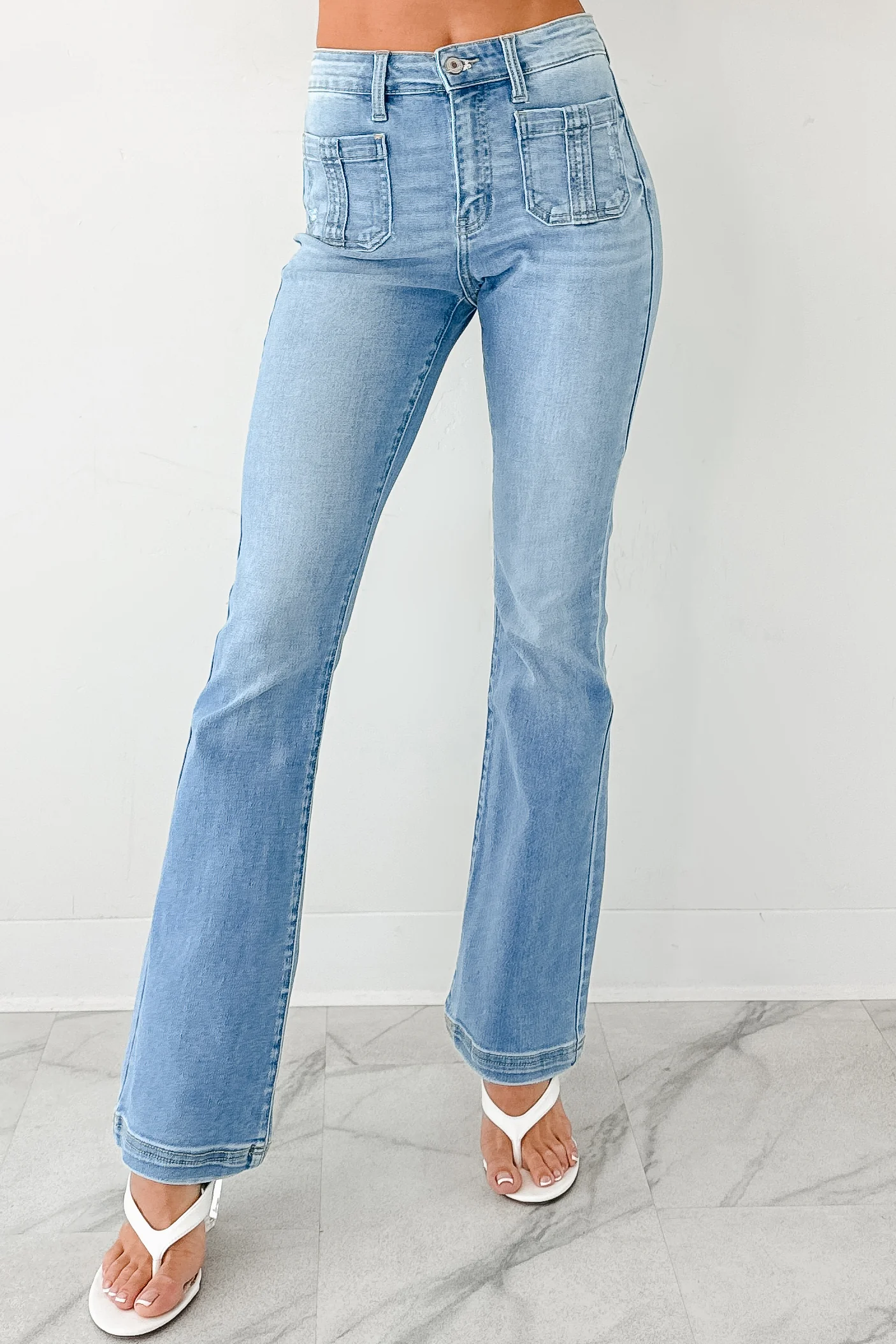 Leander High Rise Bootcut Kancan Jeans (Medium) - Image 2