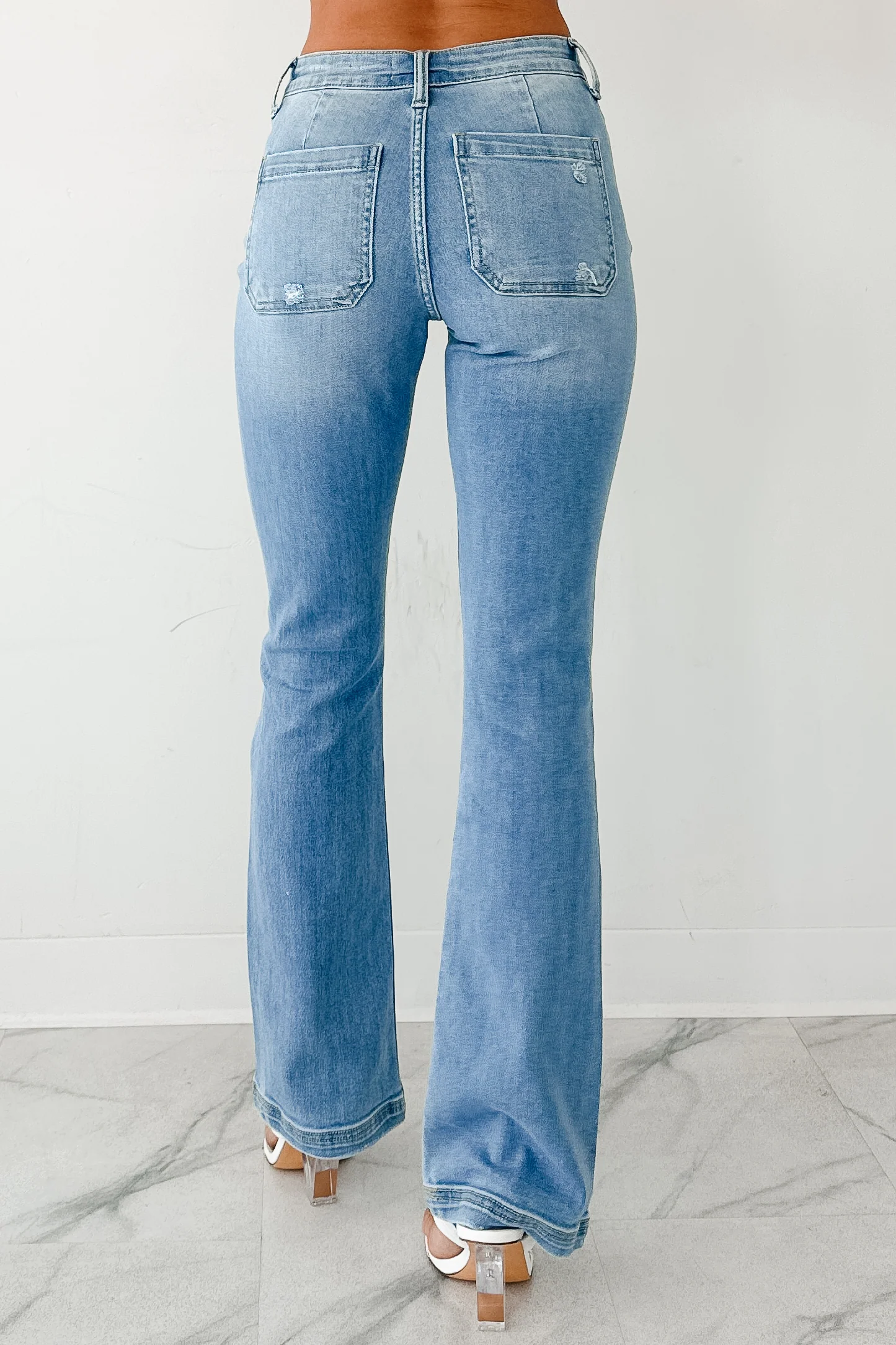 Leander High Rise Bootcut Kancan Jeans (Medium) - Image 3