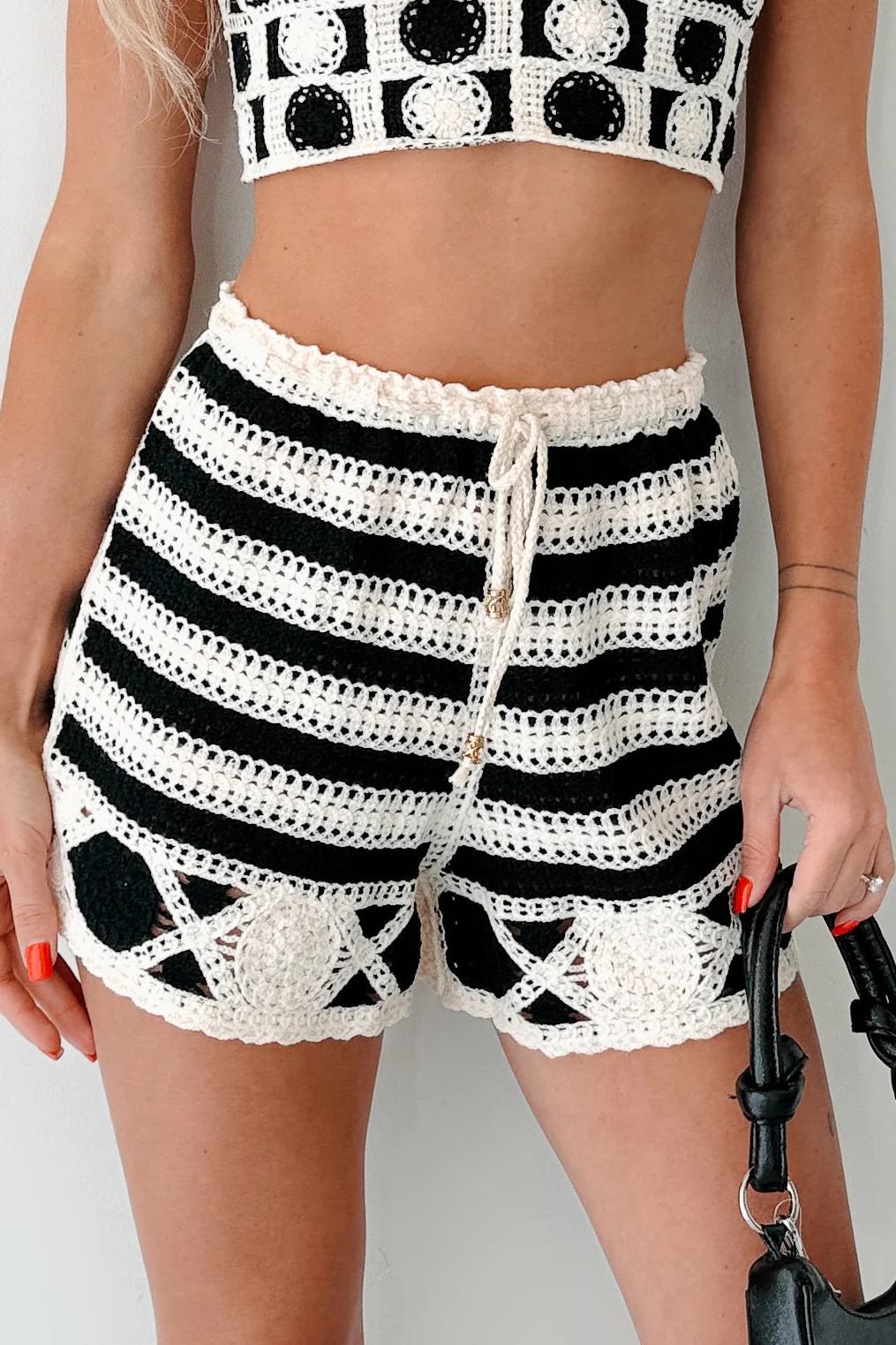 Love Notes POL Crochet Set (Black/Multi) - Image 4