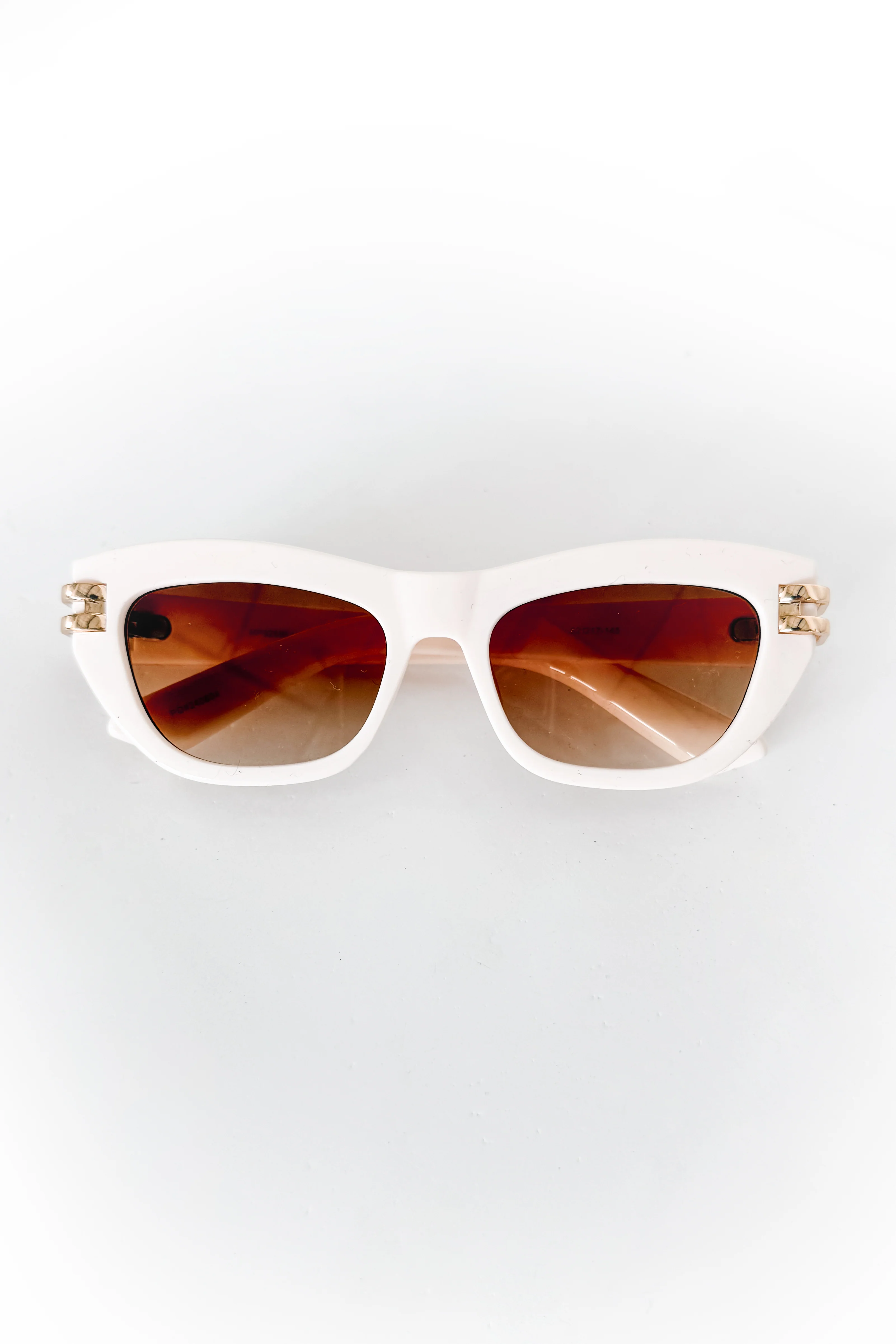 Make Way Thick Frame Cat Eye Sunglasses (Multiple Color Options) - Image 5