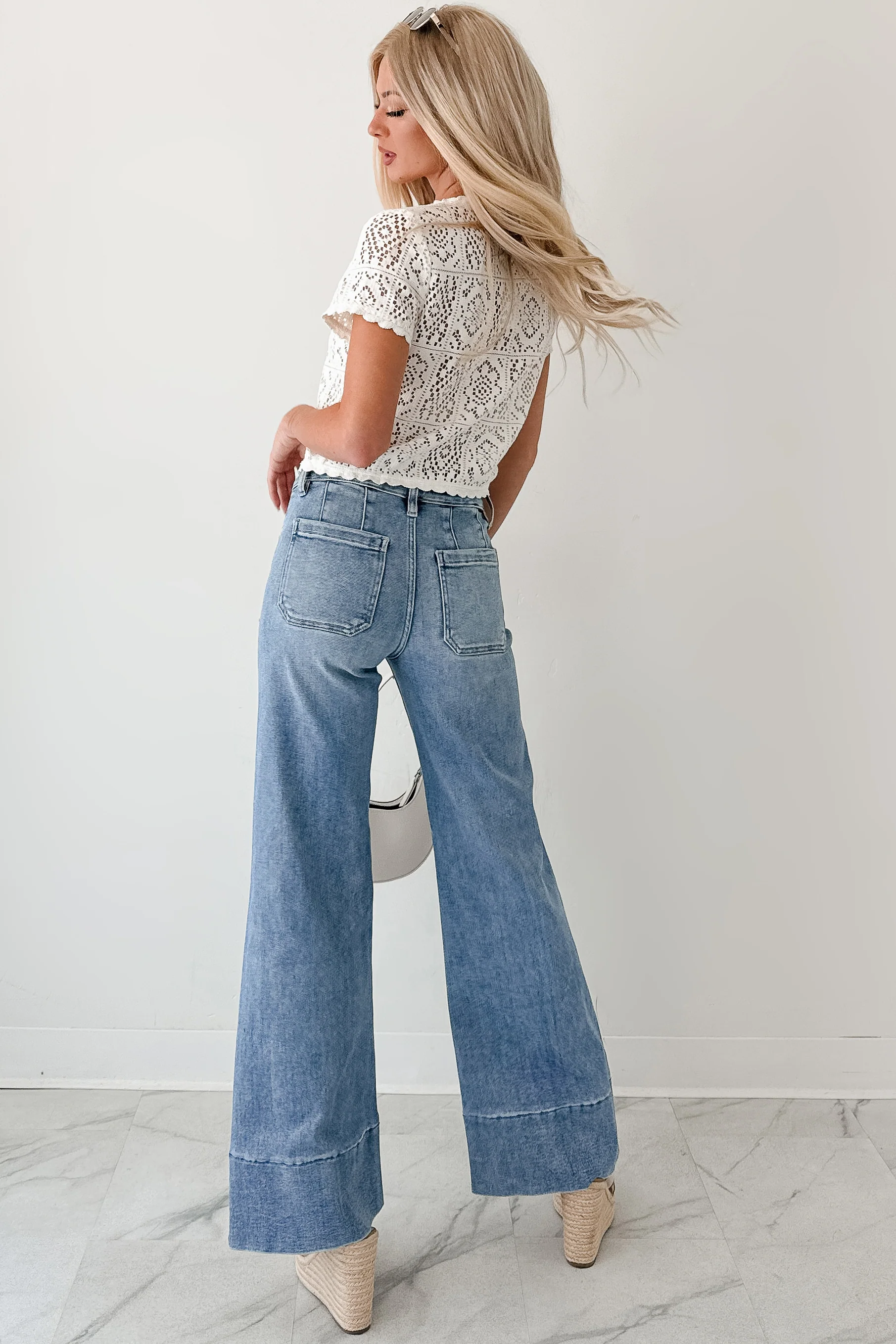 Mariana Flared Tummy Control Risen Jeans (Medium) - Image 7