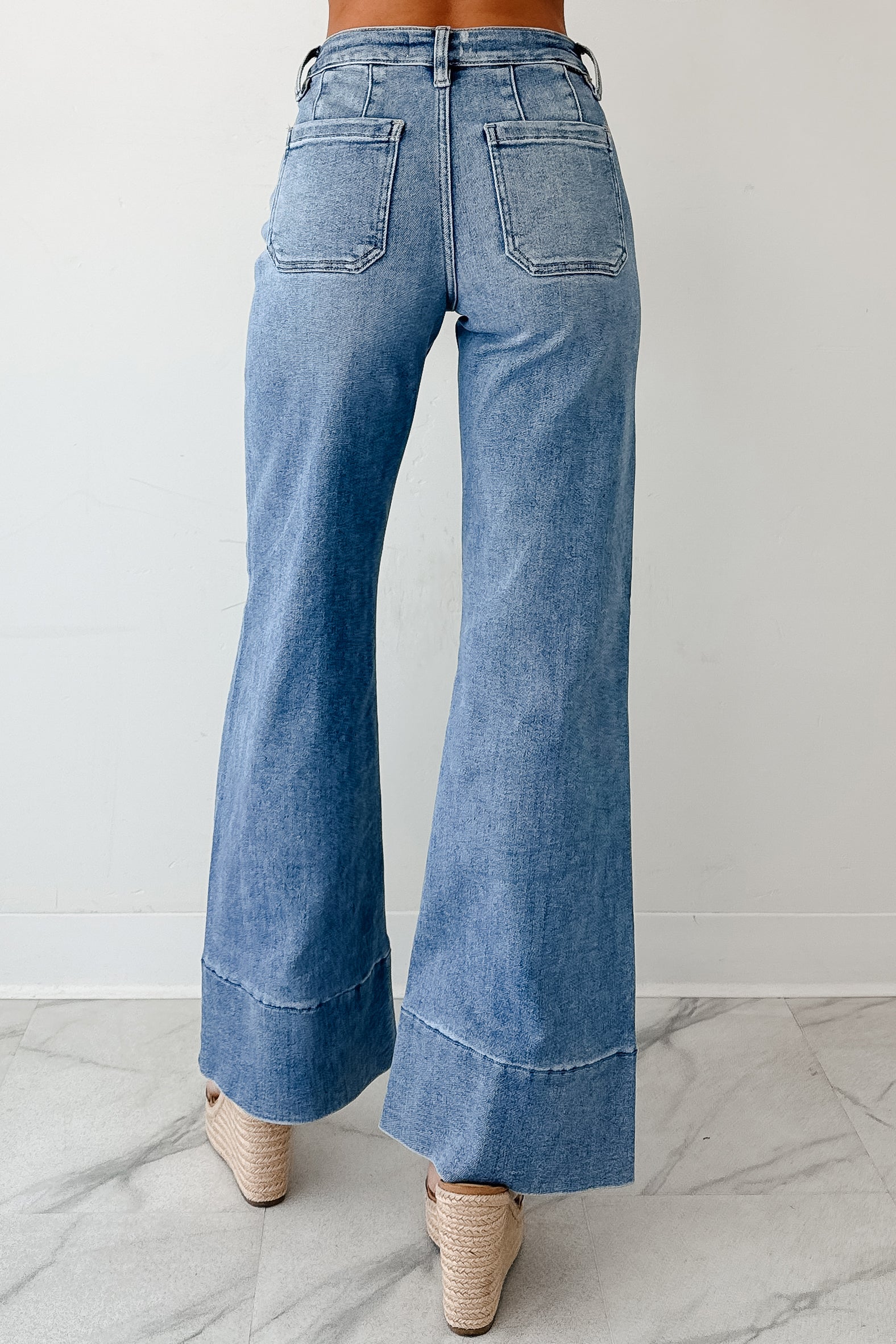 Mariana Flared Tummy Control Risen Jeans (Medium) - Image 9