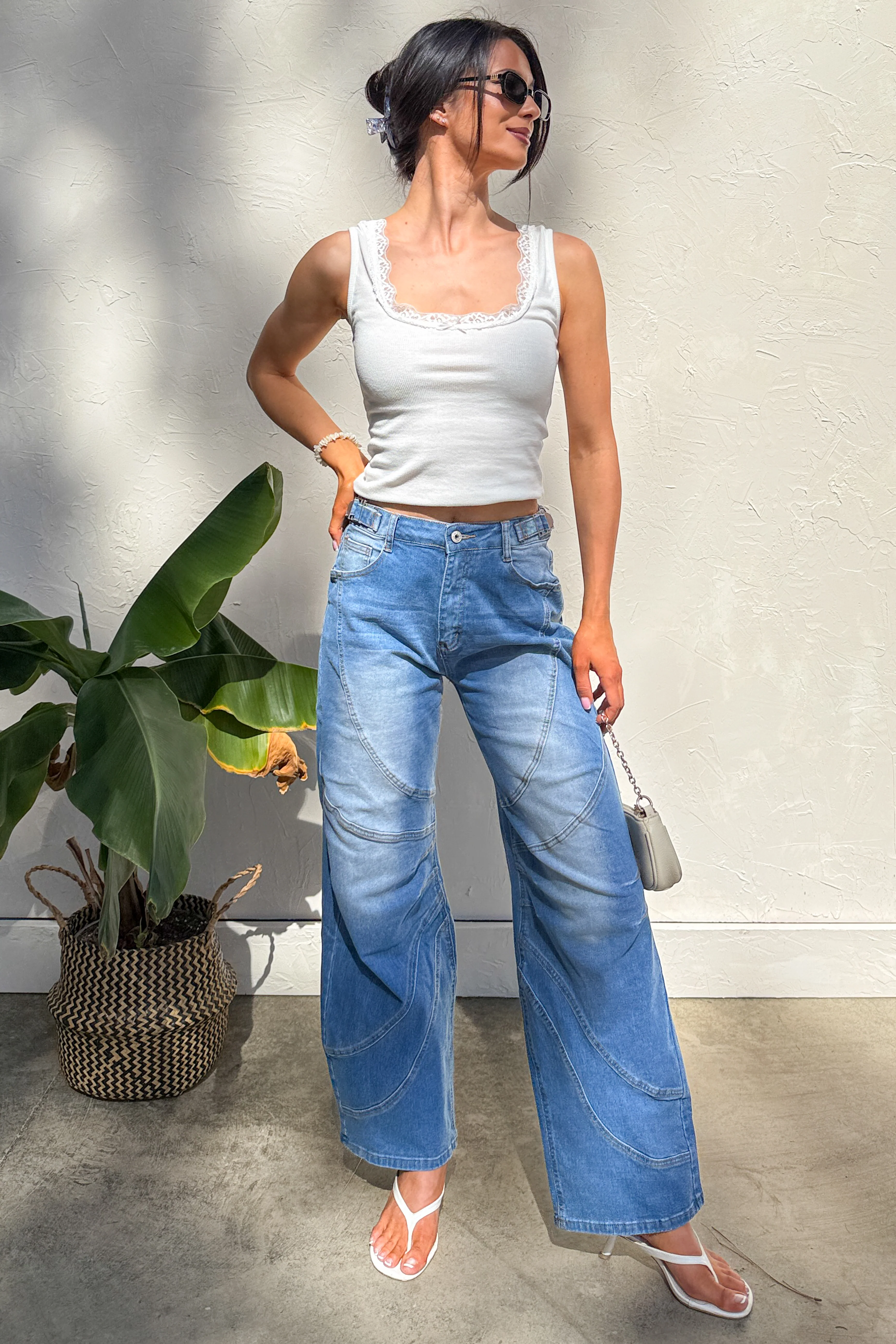 Martin High Rise Balboa Barrel Jeans (Medium) - Image 5