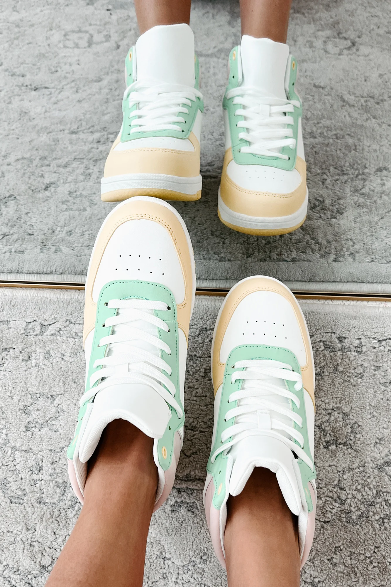 Pep In My Step High Top Sneakers (Multi) - Image 4