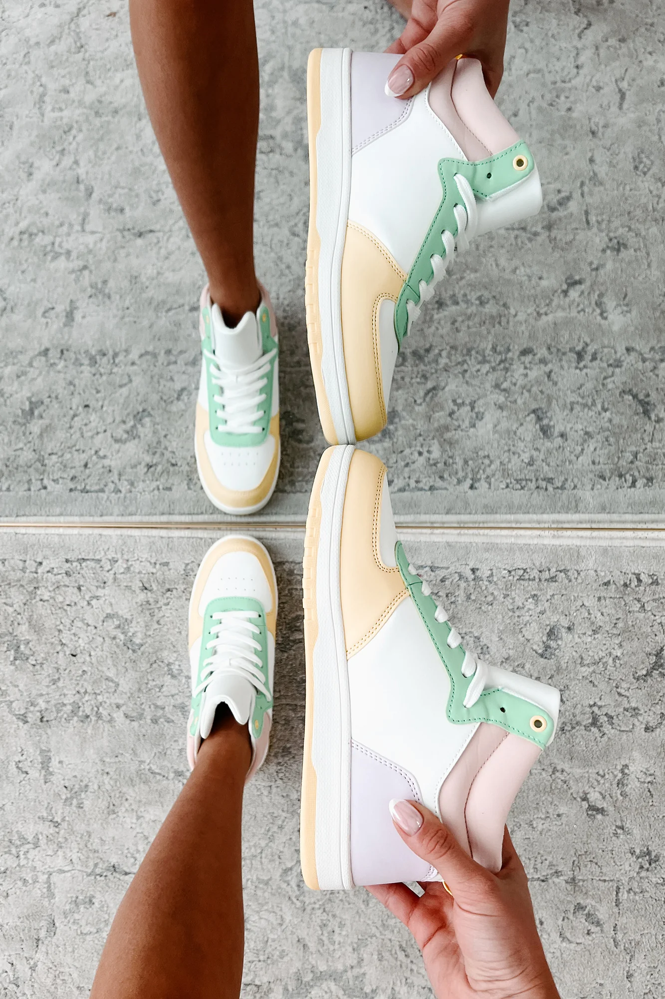 Pep In My Step High Top Sneakers (Multi) - Image 6