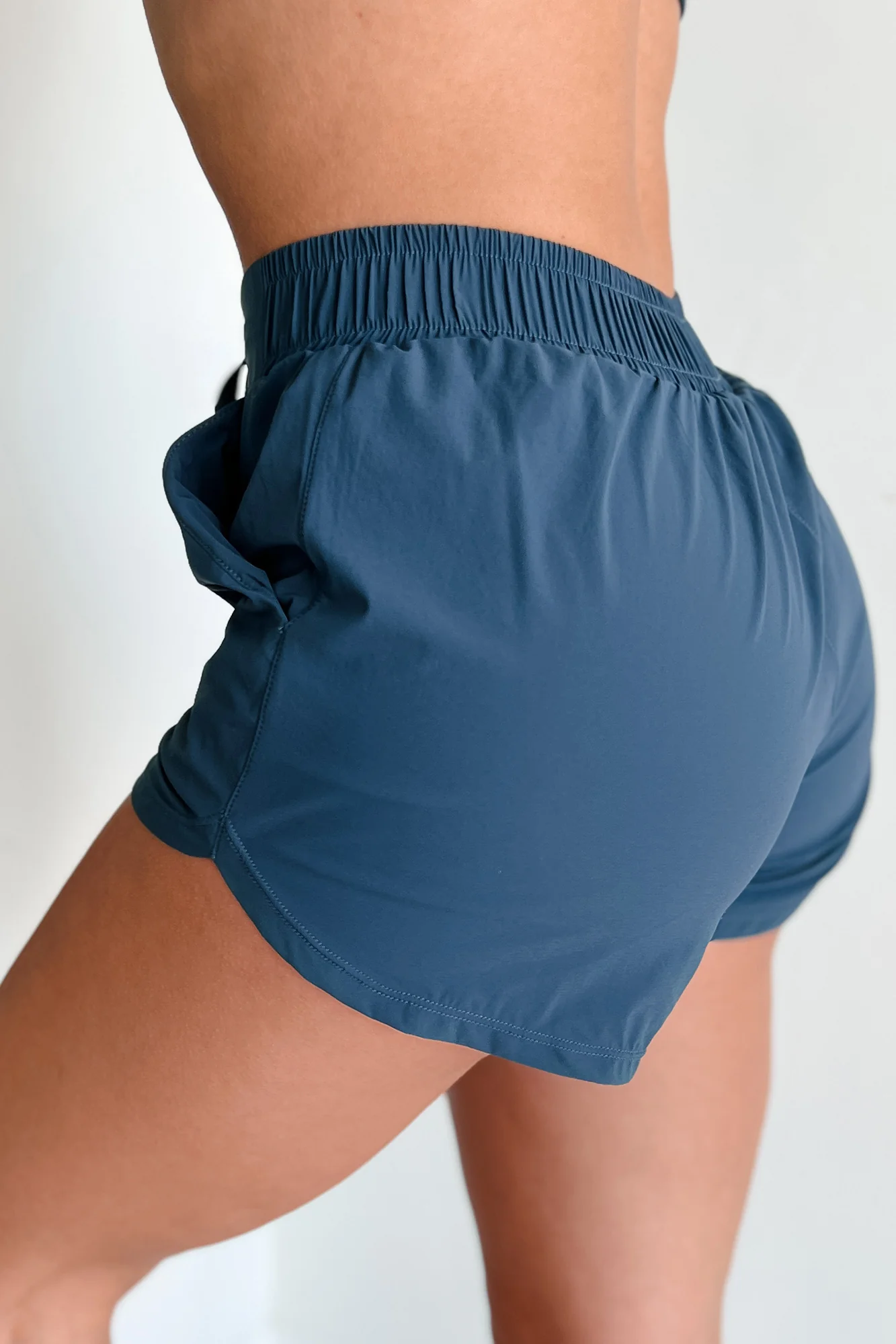 Playing With Heart Mono B Active Short (Midnight Navy) - Image 5