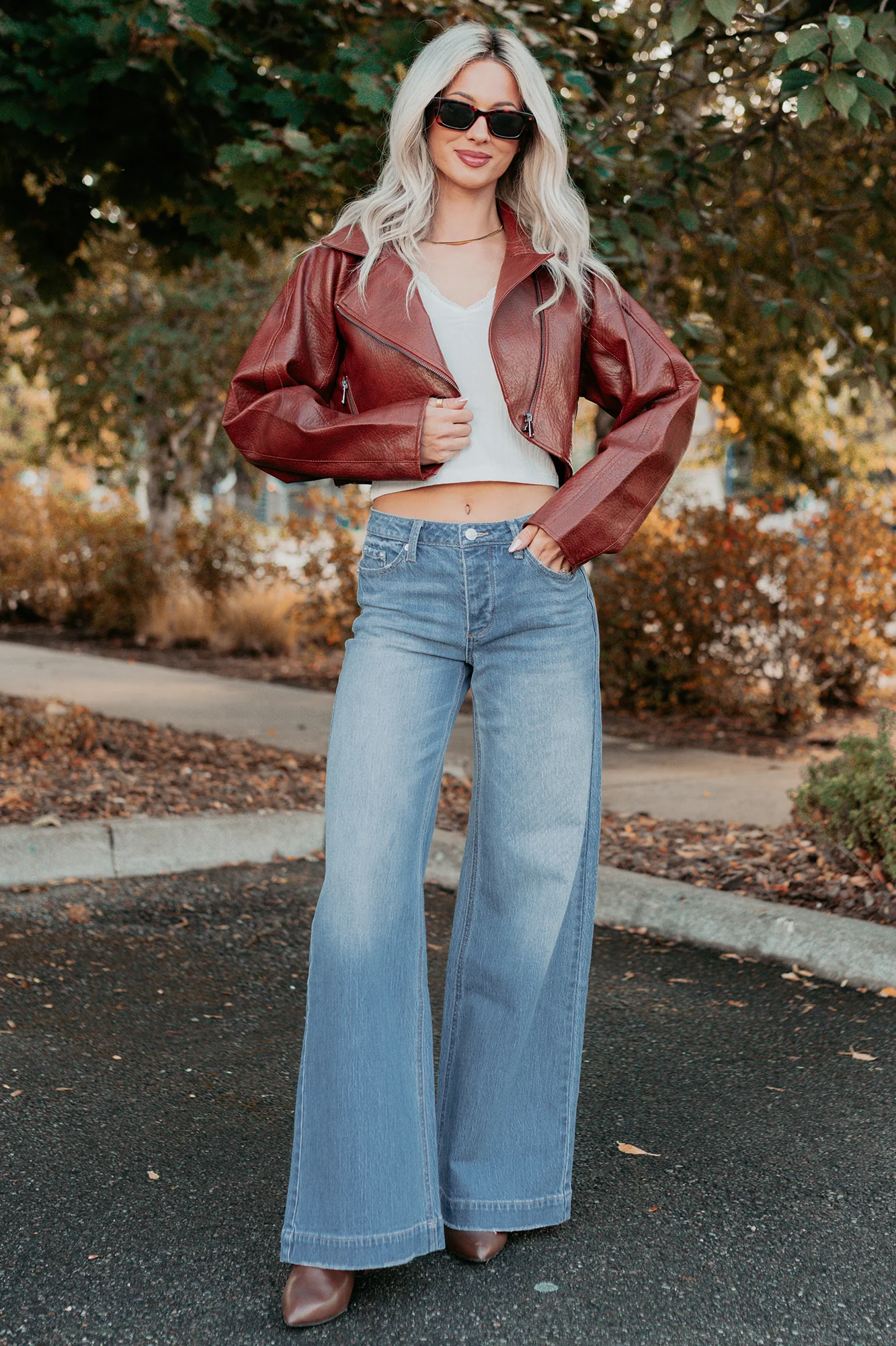 Ramon Wide Leg Jemina Denim Jeans (Medium) - Image 4