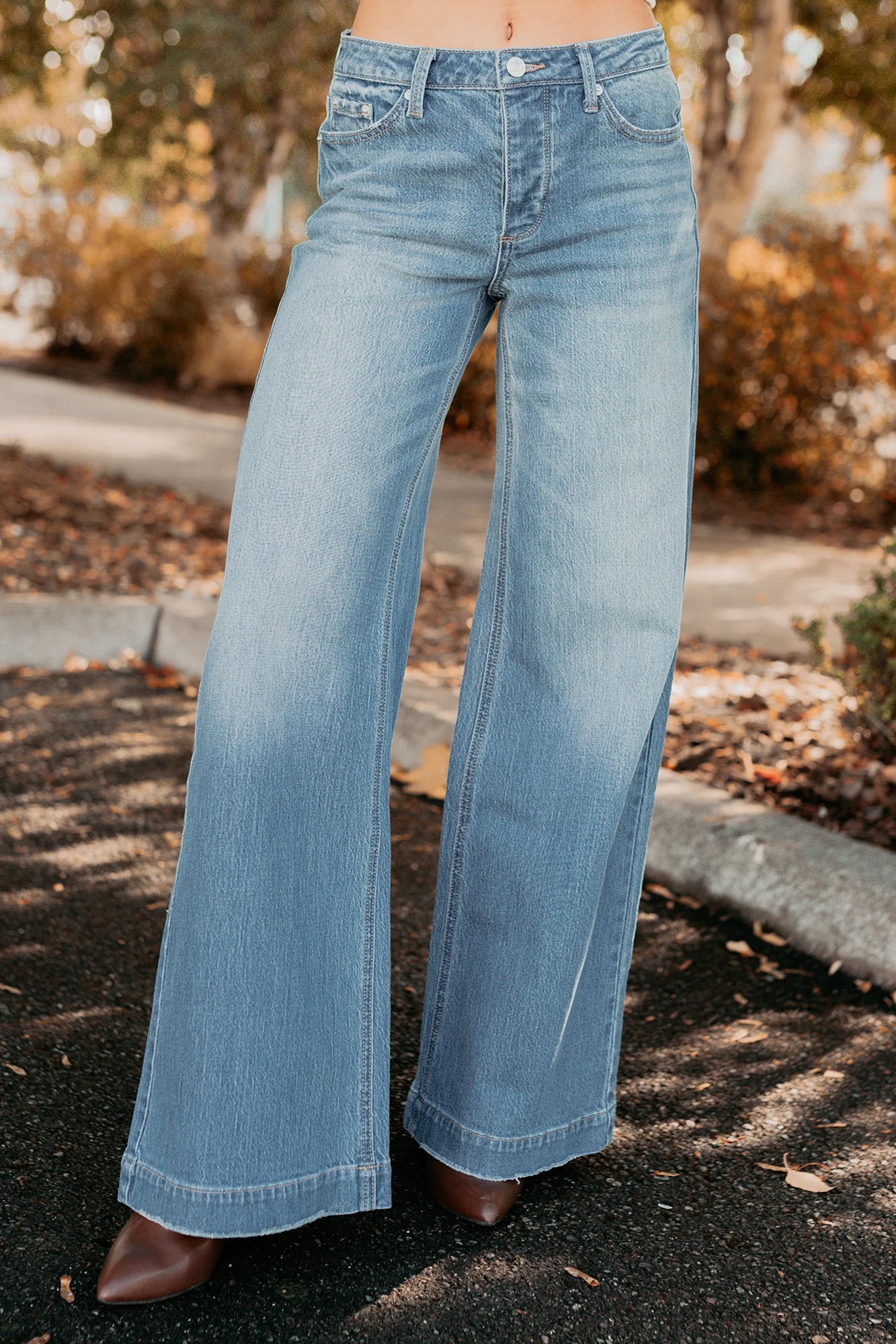 Ramon Wide Leg Jemina Denim Jeans (Medium) - Image 5