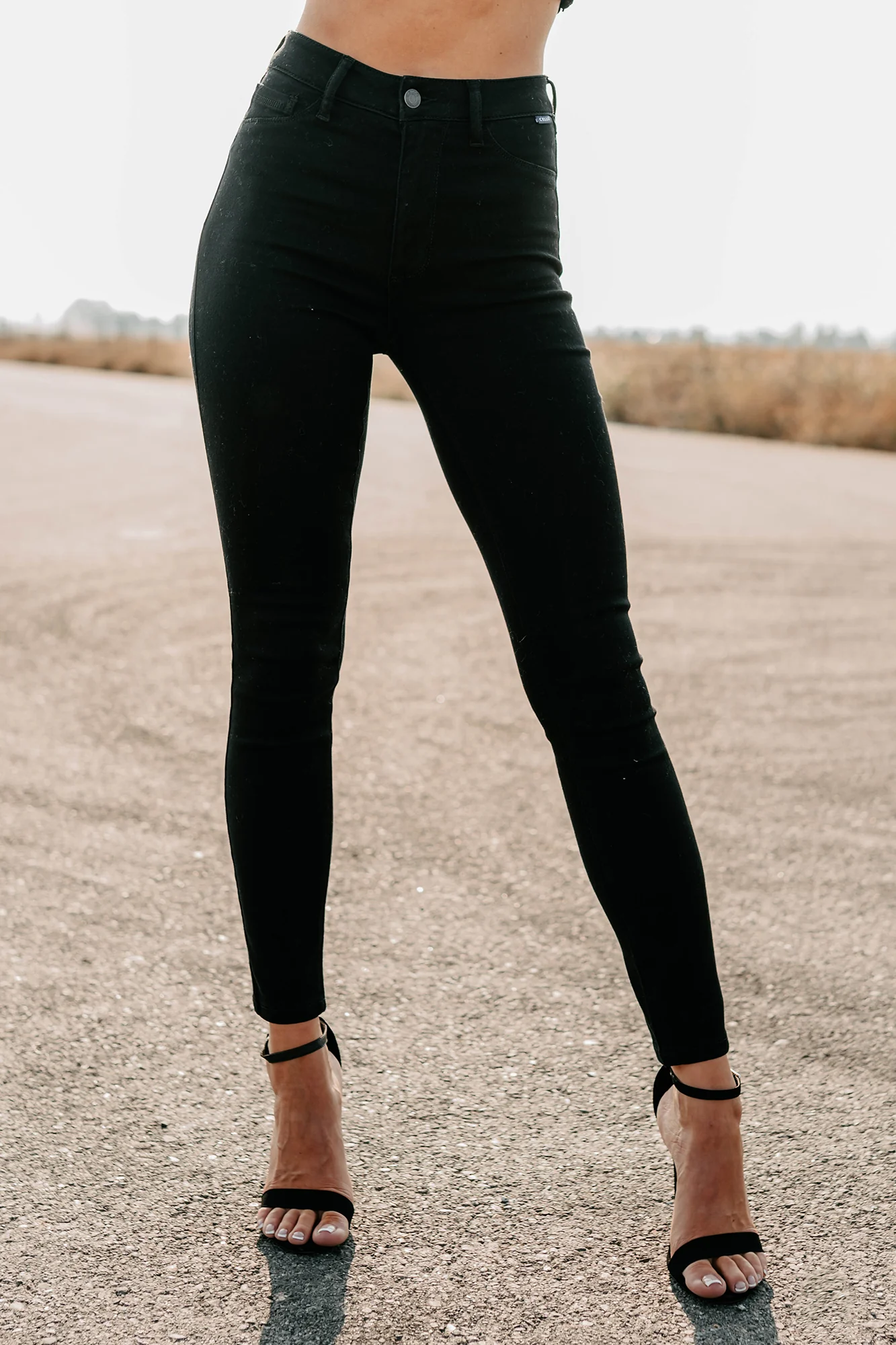 Rogue High Rise Super Skinny Cello Jeans (Black) - Image 8