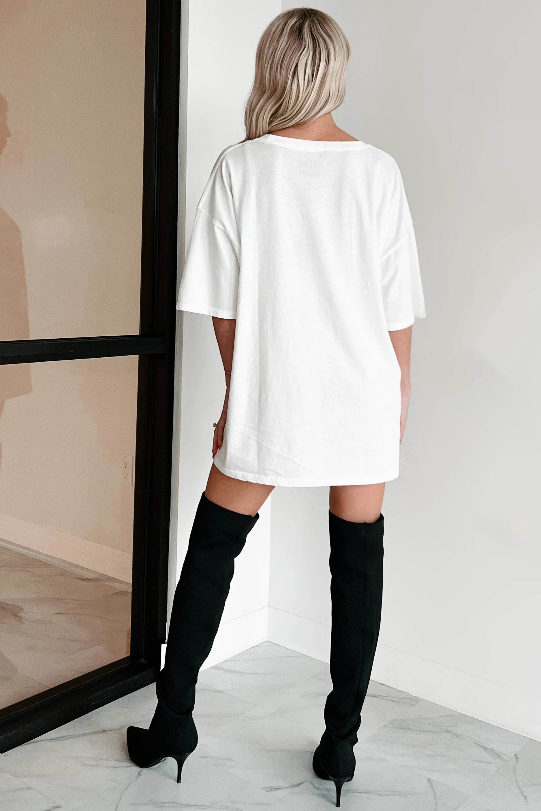 "The Wild West" Oversized Graphic Tee (Ivory) - Image 10