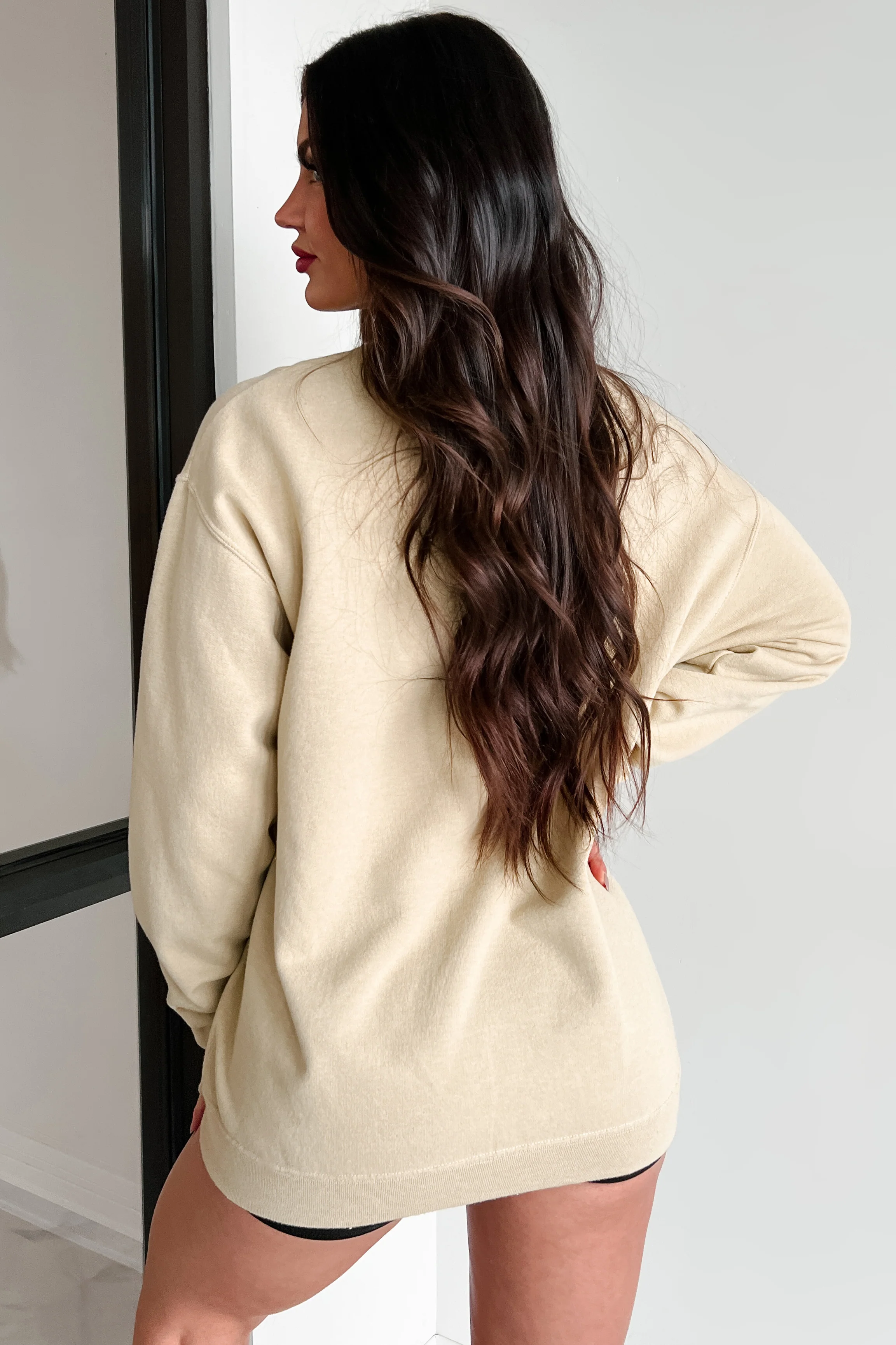 "Western Glory" Graphic Sweatshirt (Golden Flax) - Image 4